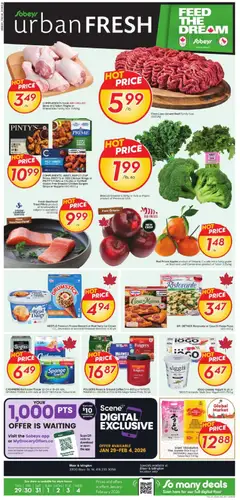 Preview of leaflet Weekly Flyer - ON from shop Sobeys is valid from Jan 29, 2026