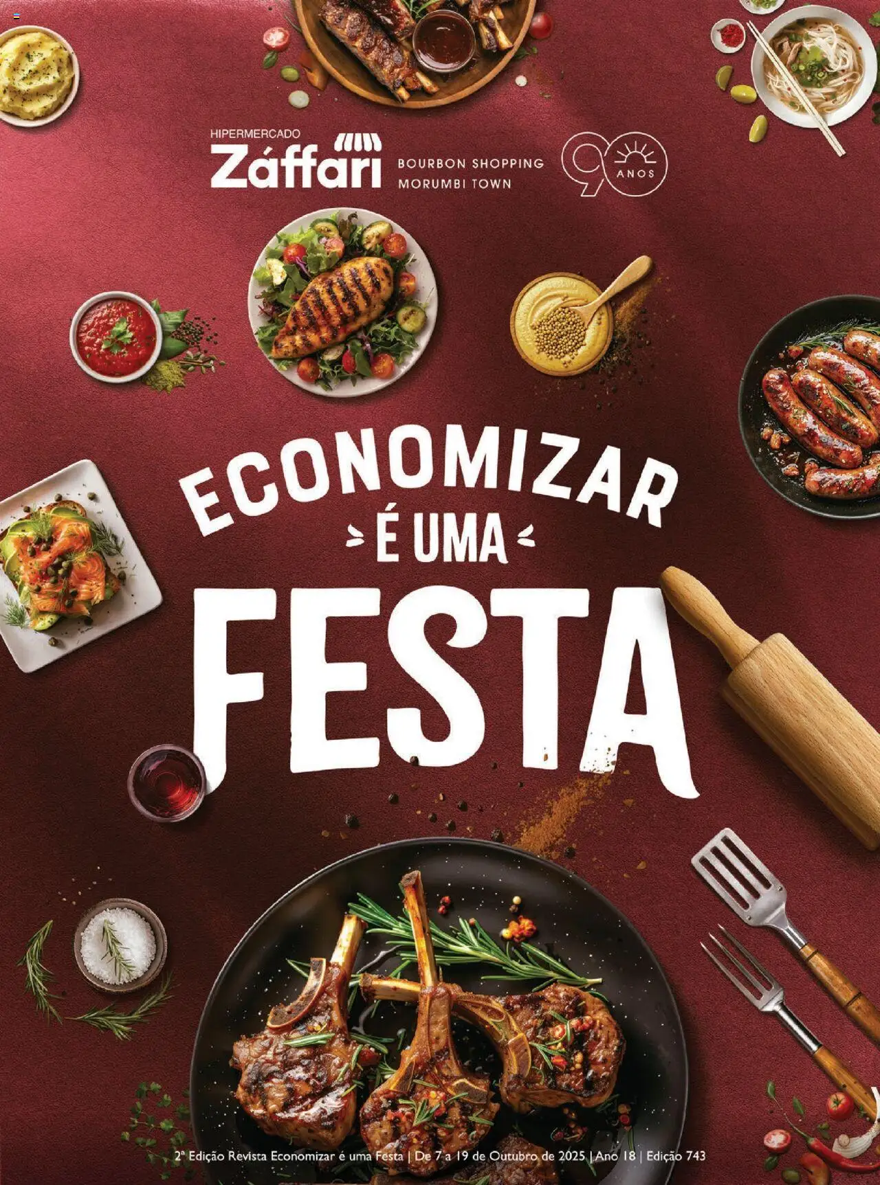 Zaffari folheto "Ofertas Economizar é uma Festa - SP" válido a partir de 07/10/2025 - número de página 1