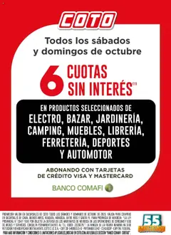 Vista previa del folleto de la tienda Coto válido desde el 01/10/2025 
