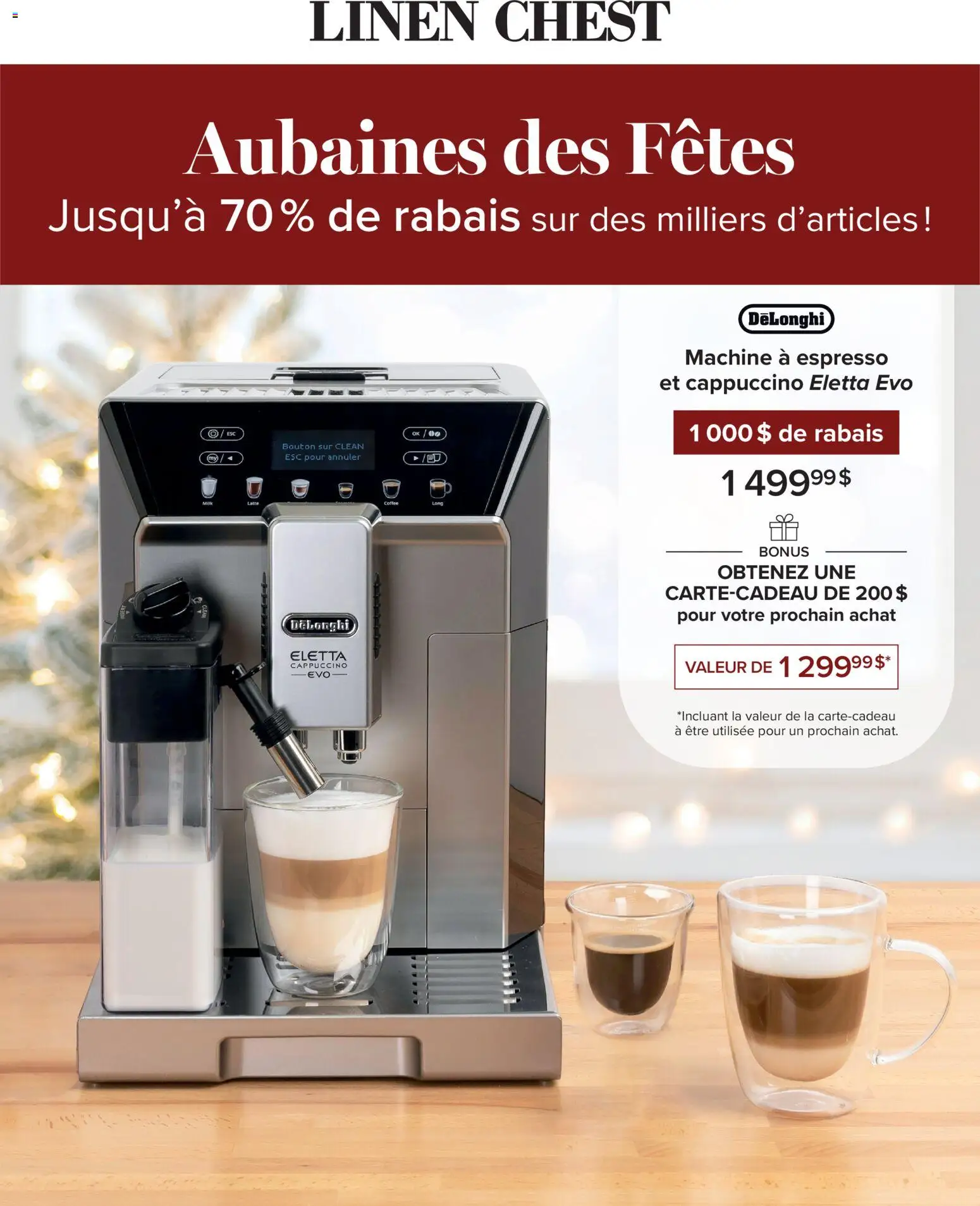 Preview of leaflet Circulaire from shop Linen Chest is valid from Dec 04, 2025