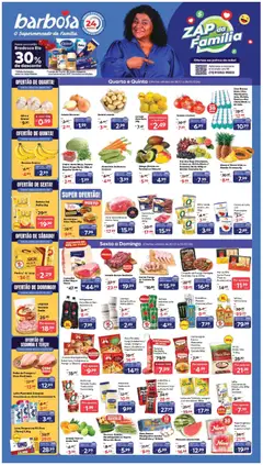 Pré-Visualização do folheto "Ofertas Rede e Interior" da loja Barbosa Supermercados válido a partir de 28/01/2026