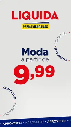 Pré-Visualização do folheto "Ofertas Liquida" da loja Pernambucanas válido a partir de 25/12/2025