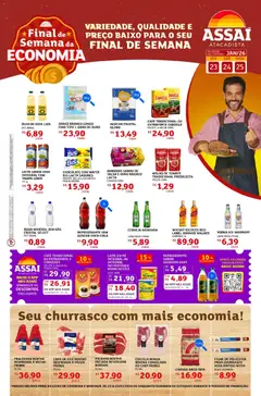 Pré-Visualização do folheto "Encarte - PR" da loja Assaí Atacadista válido a partir de 23/01/2026