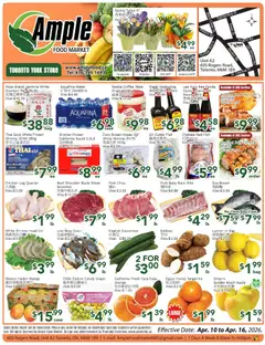 Preview of leaflet Ample Food Market weekly flyer Toronto York from shop Ample Food Market is valid from Apr 10, 2026