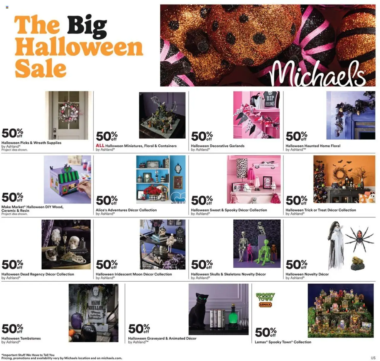 Michaels Weekly Ad from 10/05/2025 - Flyer - Page number 1