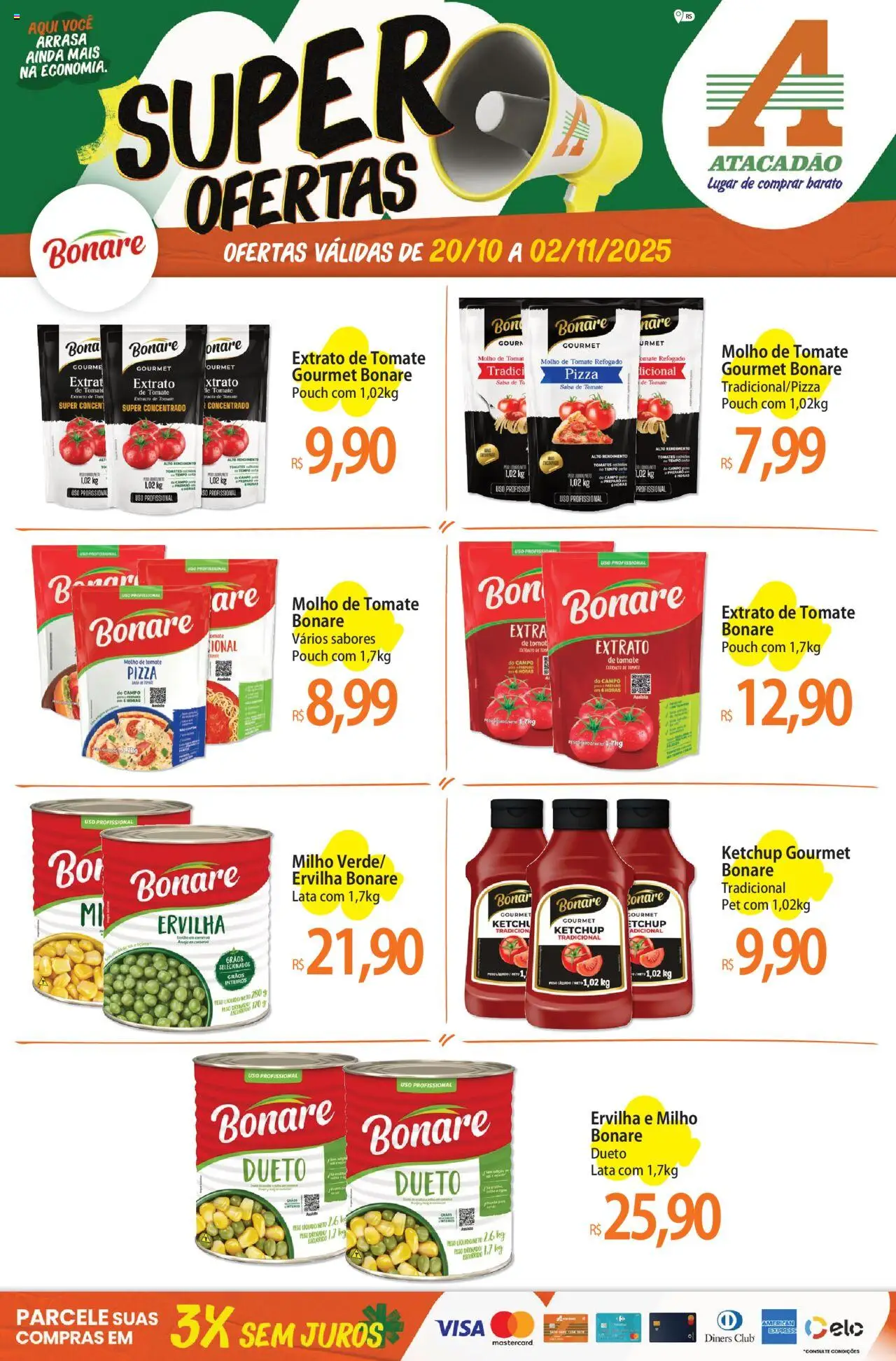 Atacadão folheto "Ofertas - RS" válido a partir de 20/10/2025 - número de página 1