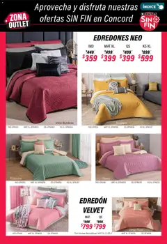 Vista previa las ofertas de la tienda Colchas Concord - Buen Fin desde el 01/11/2025 | Página: 268