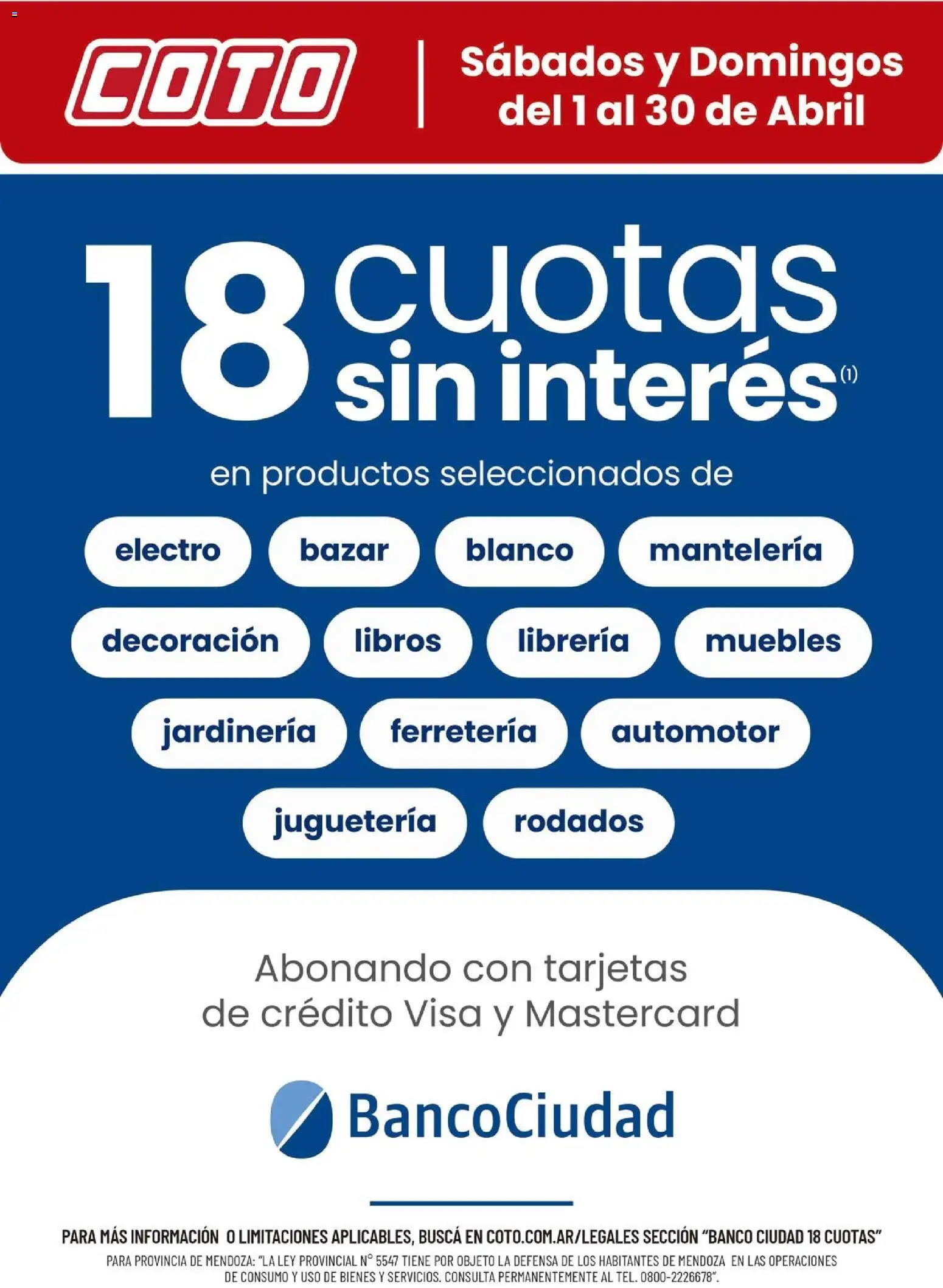 Vista previa del folleto de la tienda Coto válido desde el 01/04/2026 