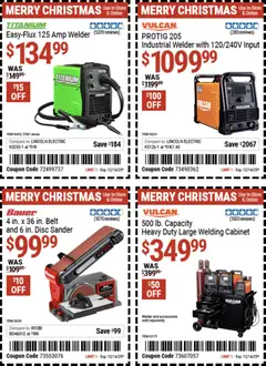 Ad Preview of Harbor Freight Christmas Coupon Deals from 12/02/2025 | Page: 2
