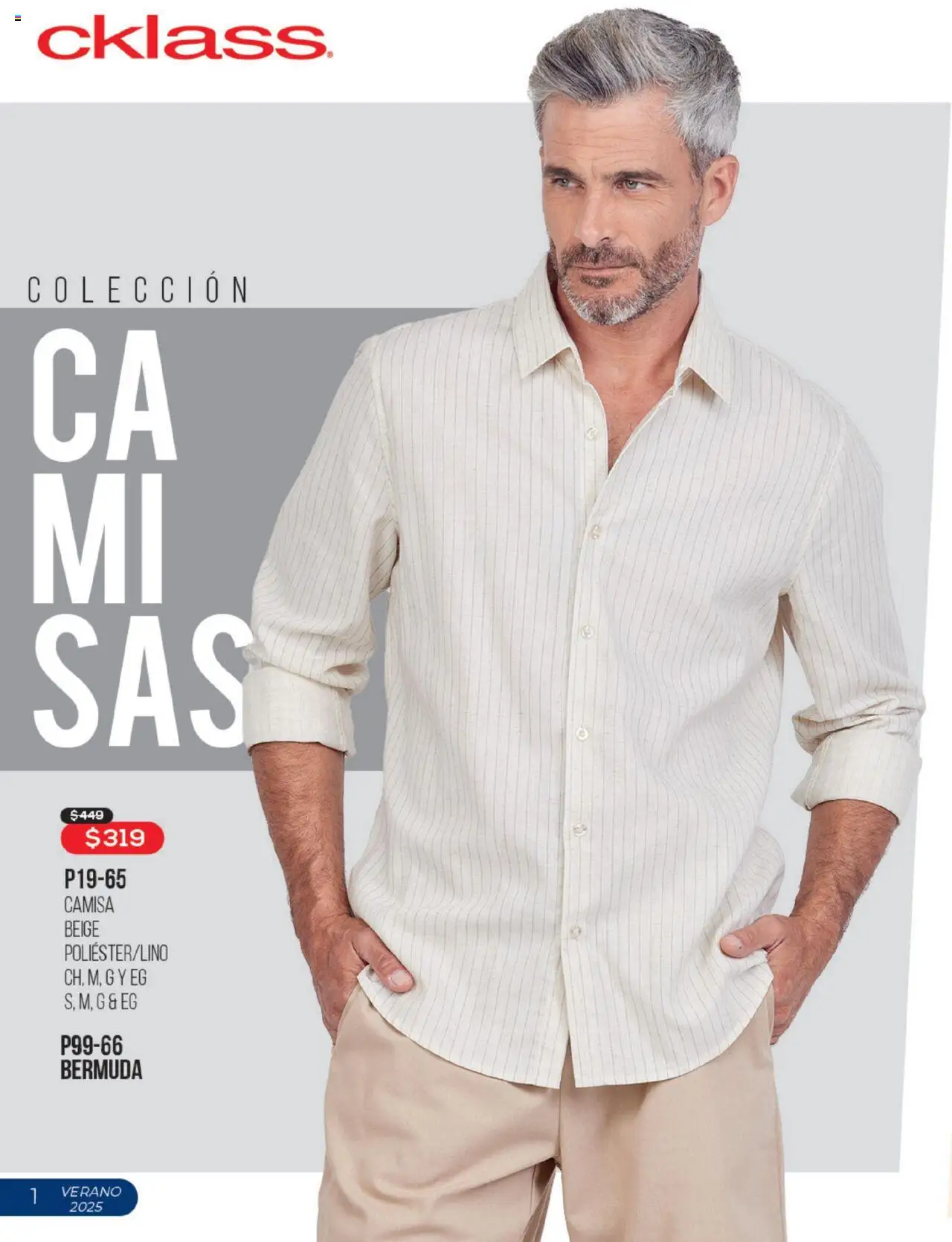 Catálogo Especial Ropa Caballero Cklass y sus promociones válidas desde el 24/03/2025 - Número de página 2 - Camisa, Bermuda