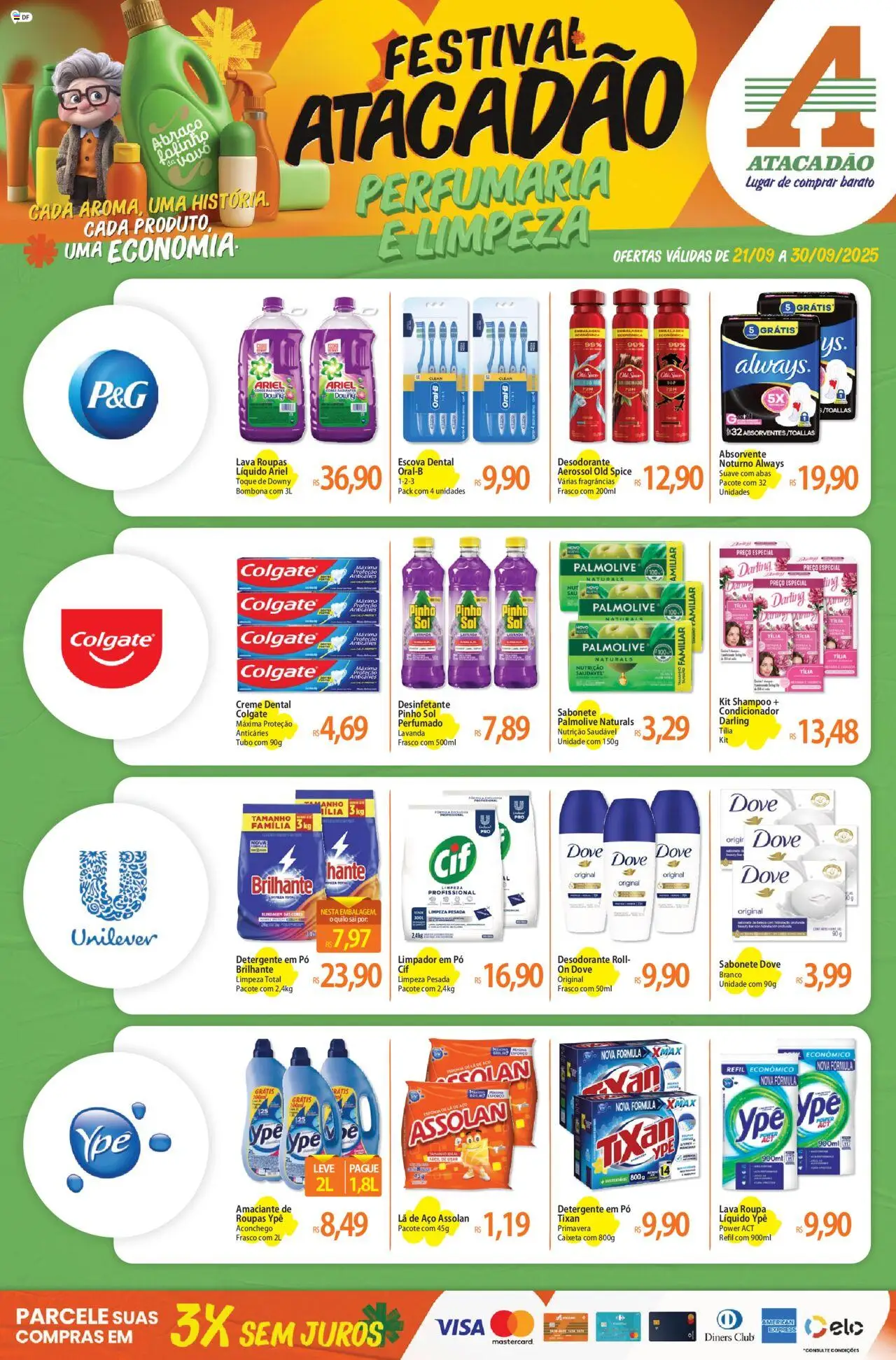 Atacadão folheto "Ofertas - DF" válido a partir de 21/09/2025 - número de página 1