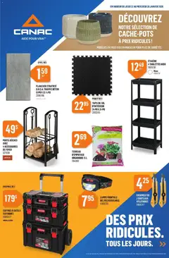 Preview of leaflet Circulaire from shop Canac is valid from Jan 22, 2026