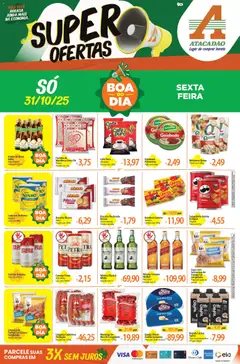 Pré-Visualização do folheto "Ofertas - RR" da loja Atacadão válido a partir de 31/10/2025
