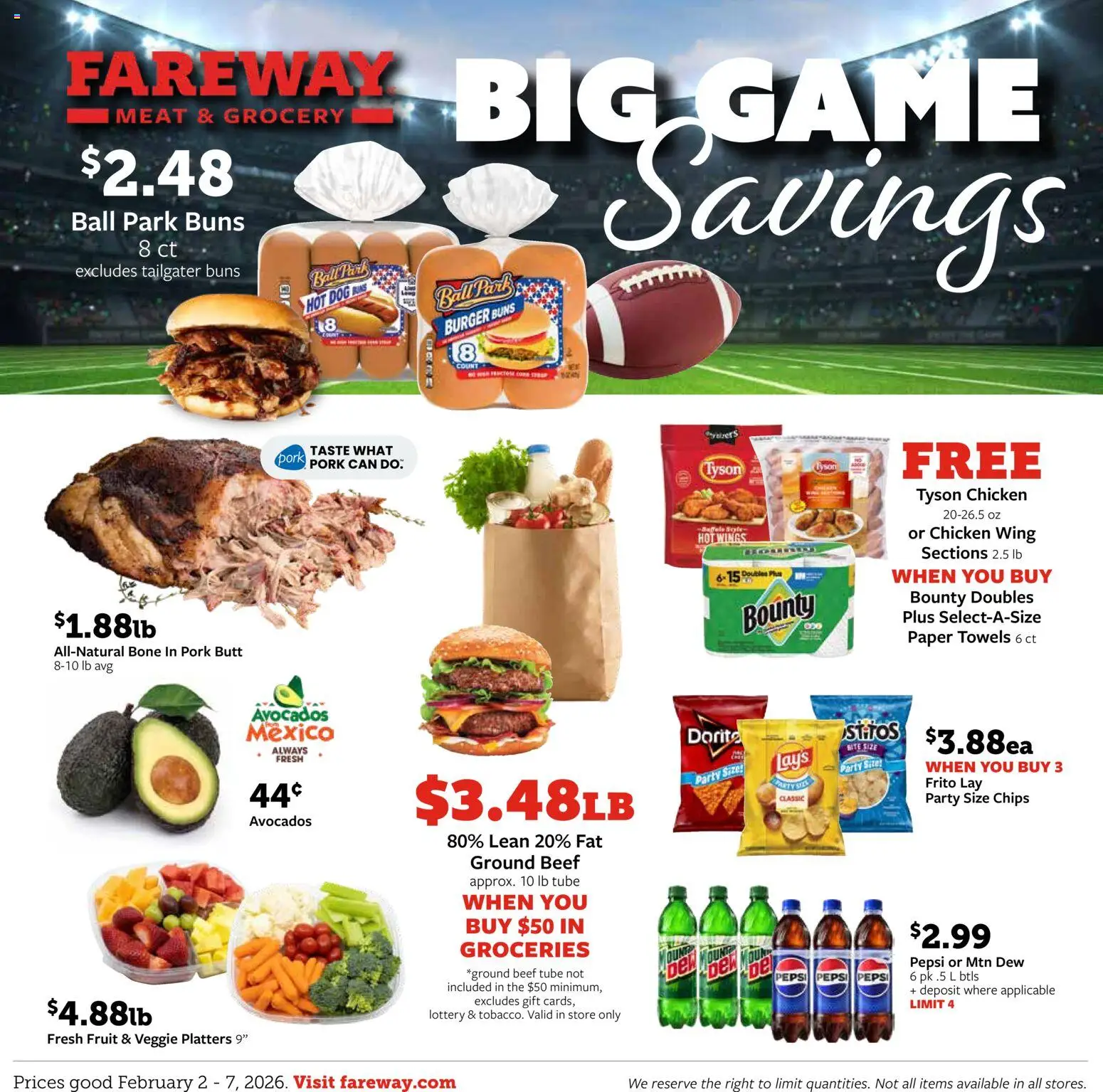 Ad Preview of Fareway Weekly Ad from 02/02/2026