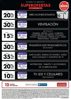 Vista previa del folleto de la tienda Disco válido desde el 16/01/2026 