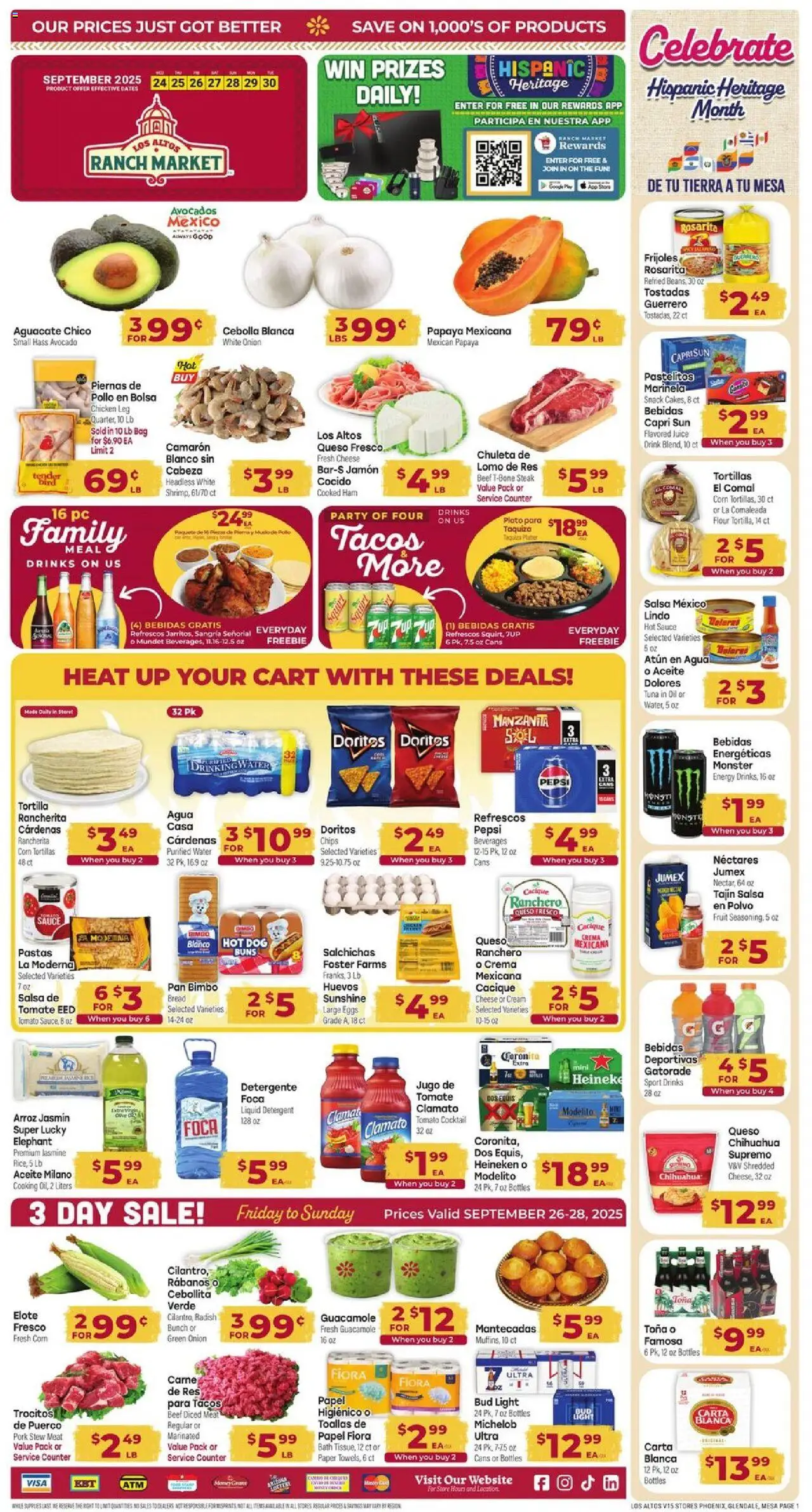 Cardenas Weekly Ad - AZ from 09/24/2025 - Flyer - Page number 1