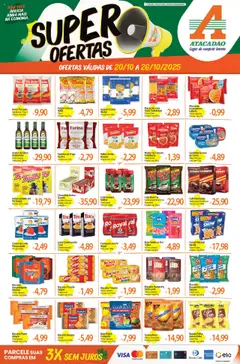 Pré-Visualização do folheto "Ofertas - PR" da loja Atacadão válido a partir de 20/10/2025