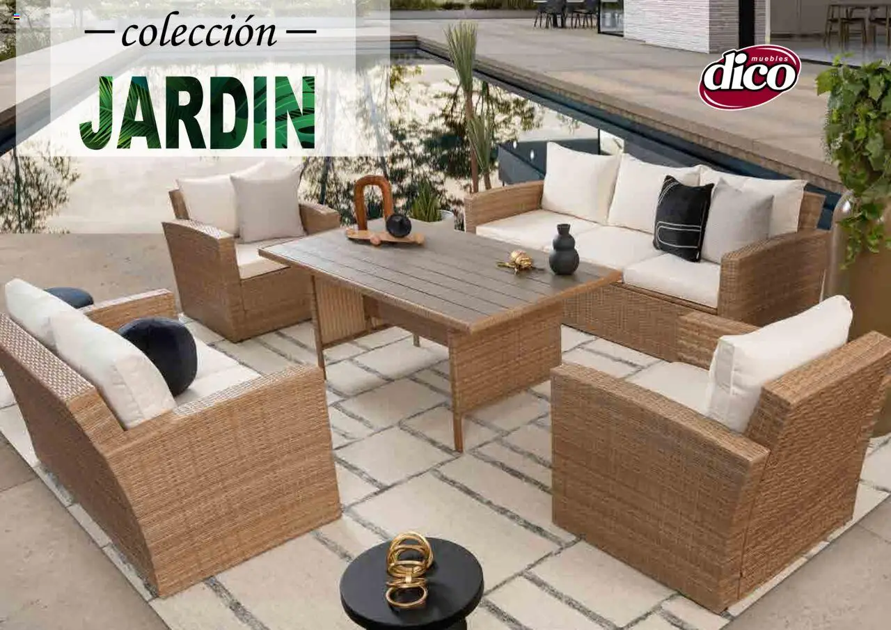 Vista previa las ofertas de la tienda Muebles Dico - Catálogo Collecion Jardin desde el 25/09/2025 