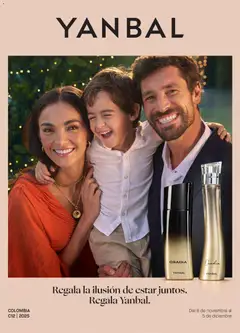  Vista previa del prospecto COL 2025 C12 del almacen Yanbal válida del 08/11/2025 al 05/12/2025