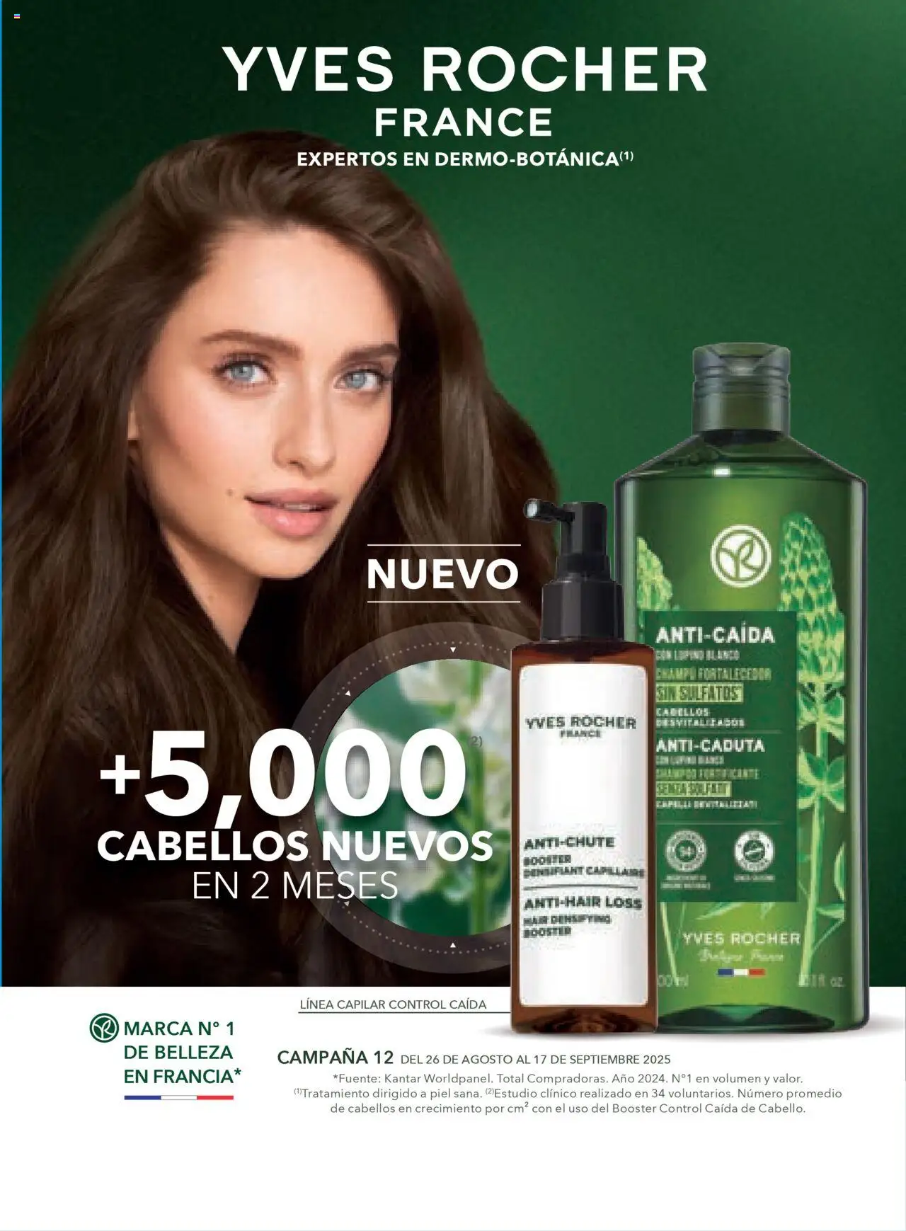 Campaña 12 2025 Yves Rocher y sus promociones válidas desde el 26/08/2025 - Número de página 1 - Campana