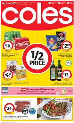 Preview of catalogue Catalogue QLD North from shop Coles valid 01/10/2025