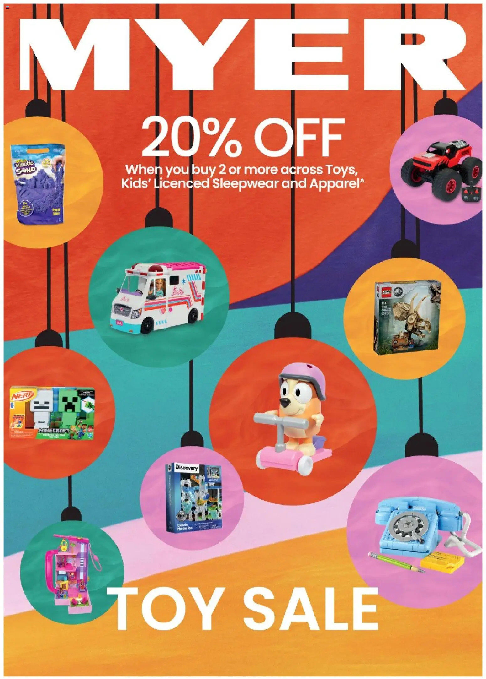 Preview of catalogue Catalogue Toy Sale from shop Myer valid 27/10/2025