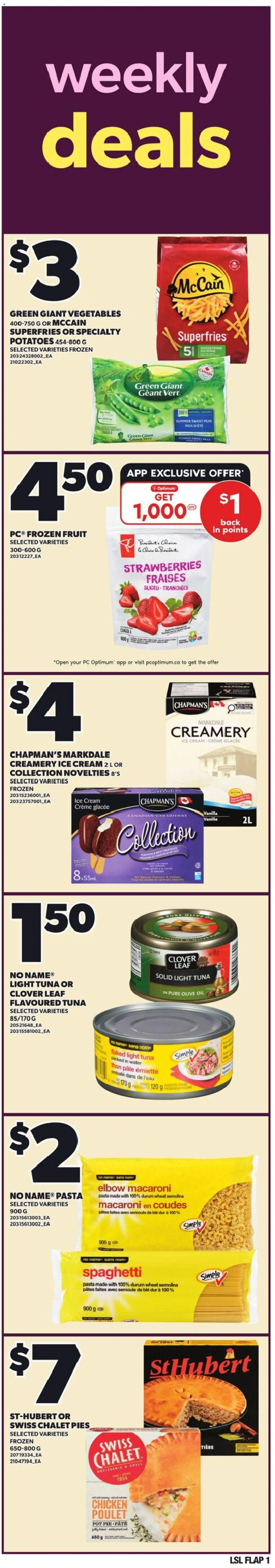 Preview of leaflet Weekly flyer / circulaire from shop Loblaws is valid from Jan 08, 2026