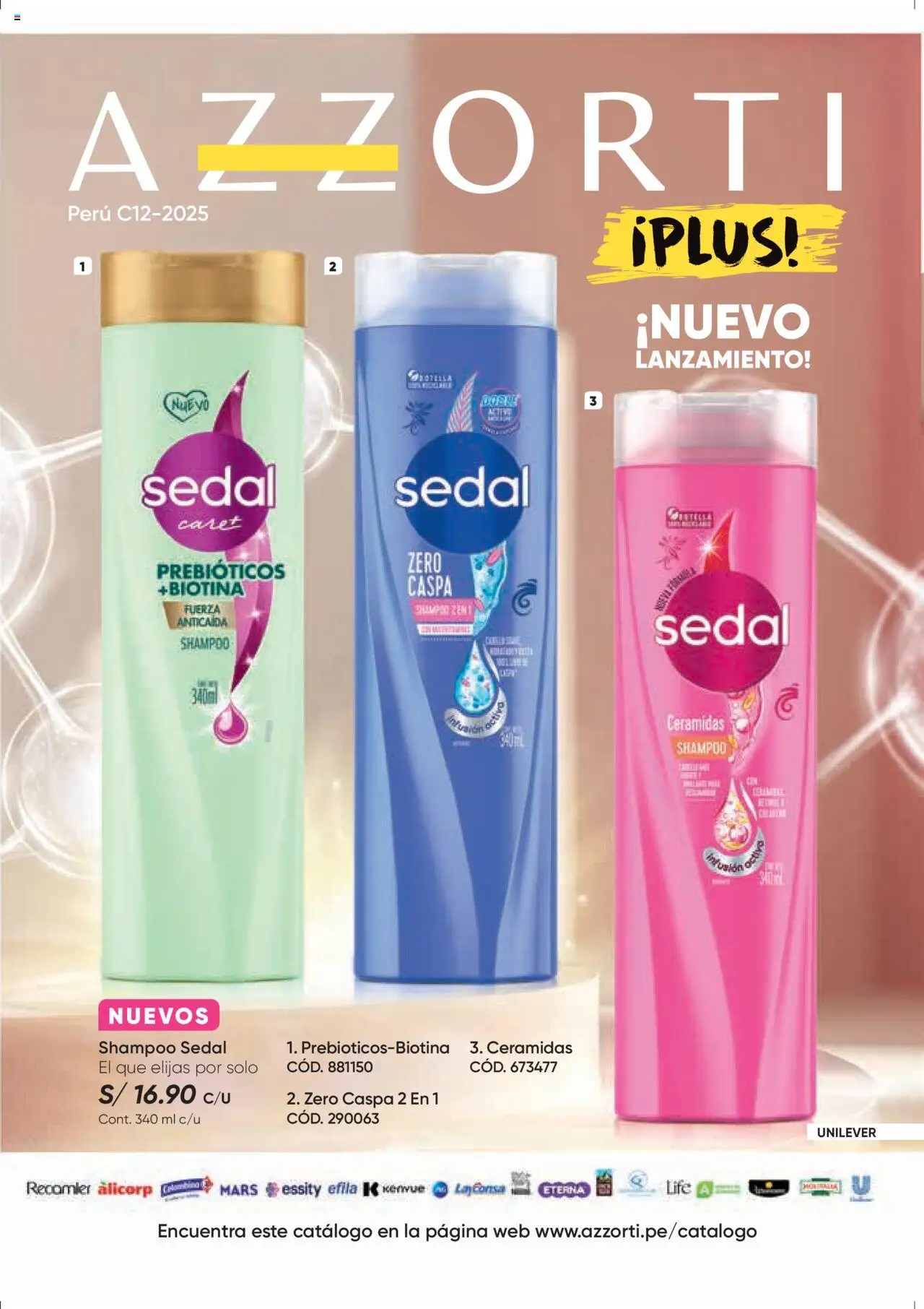 Catálogo Azzorti - Campaña 12 iPlus - Ofertas Online - número de página 1 - Shampoo