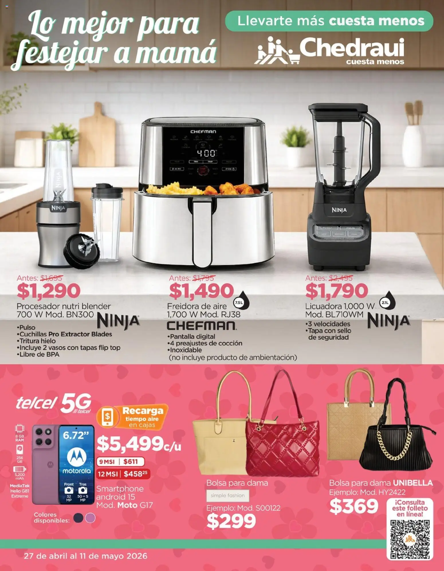 Vista previa las ofertas de la tienda Chedraui - Chedraui folleto Mejor para festejar a mamá desde el 27/04/2026 