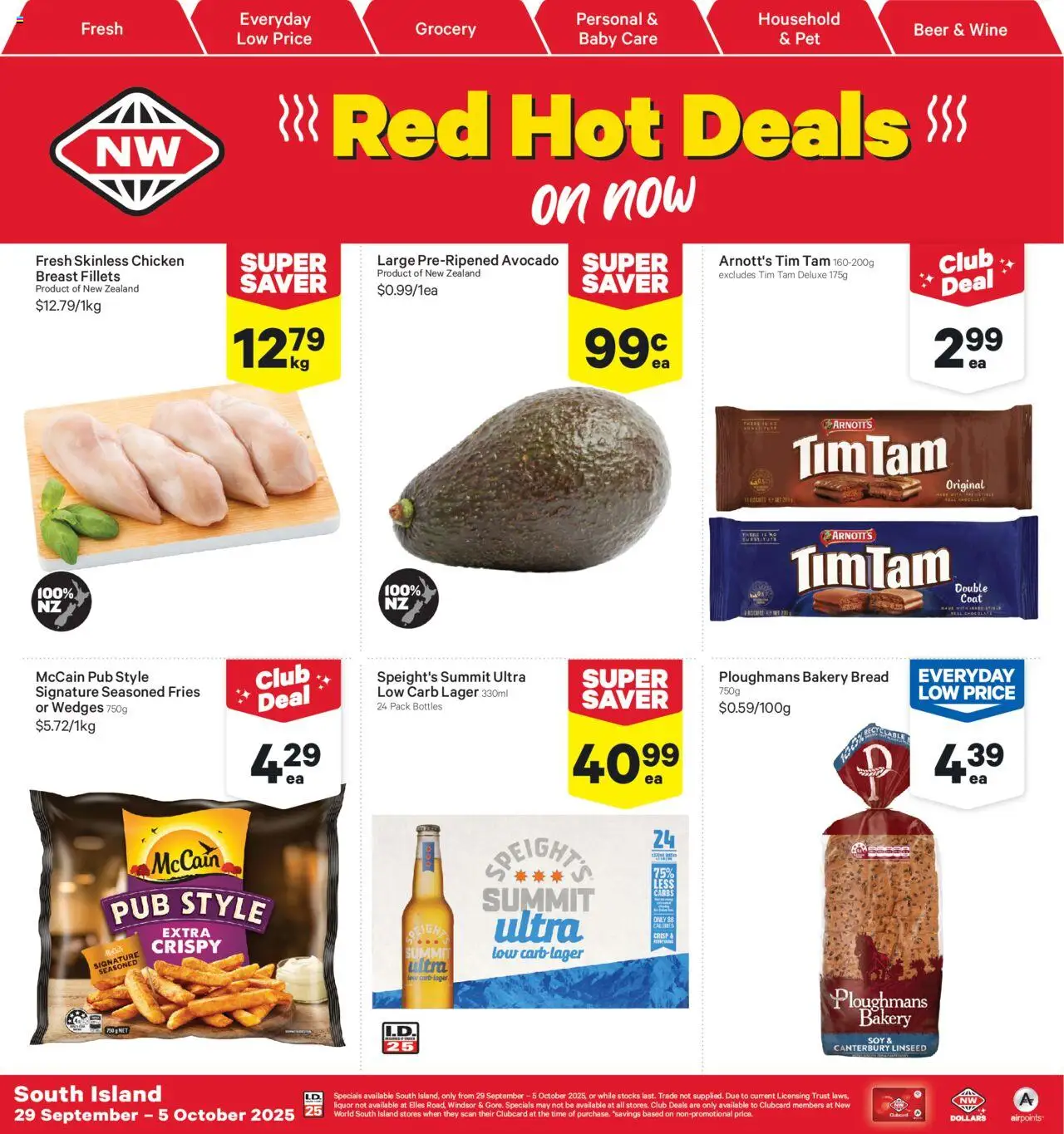 Catalogue New World catalogue valid from 29 Sept 2025 - page 1