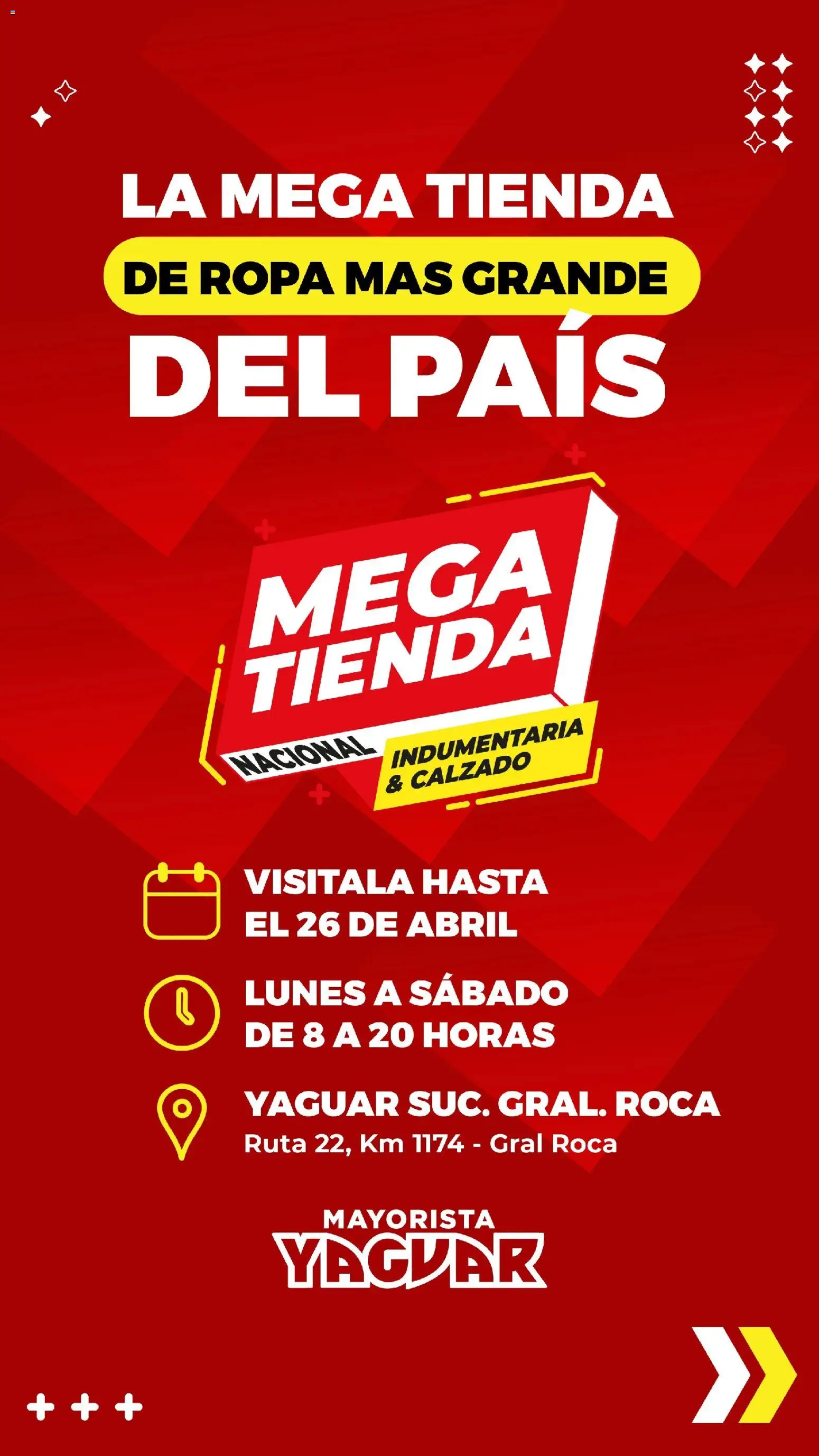Vista previa del folleto de la tienda Yaguar válido desde el 17/04/2026 