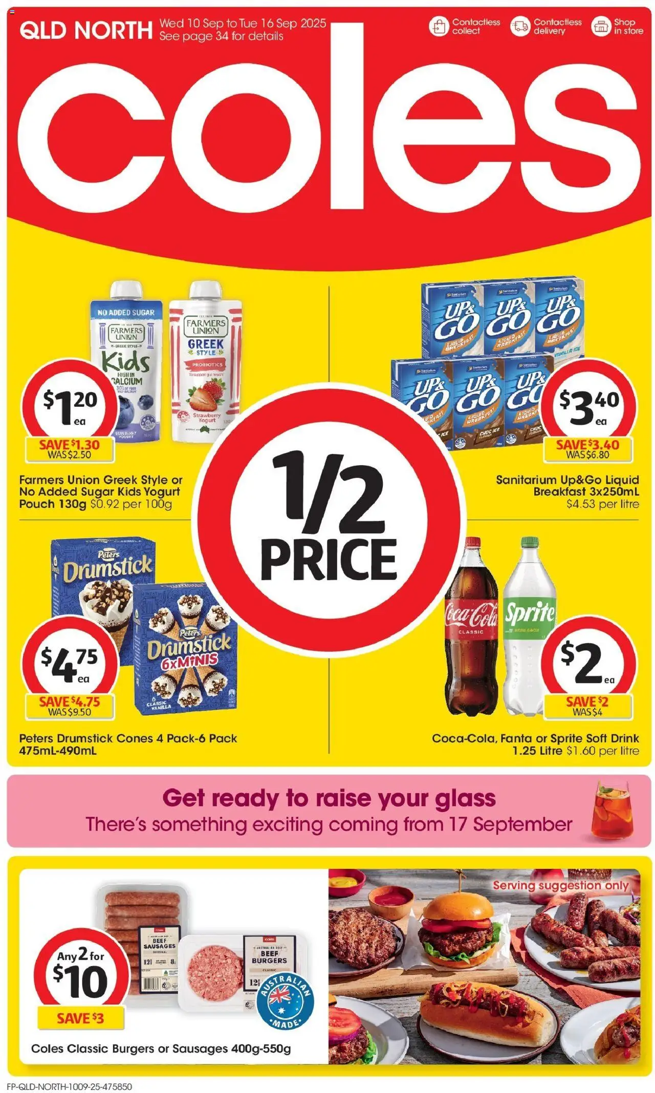 Coles catalogue valid from 10/09/2025 - page 1