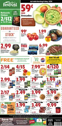 Ad Preview of Festival Foods Weekly Ad from 11/28/2025 | Page: 1