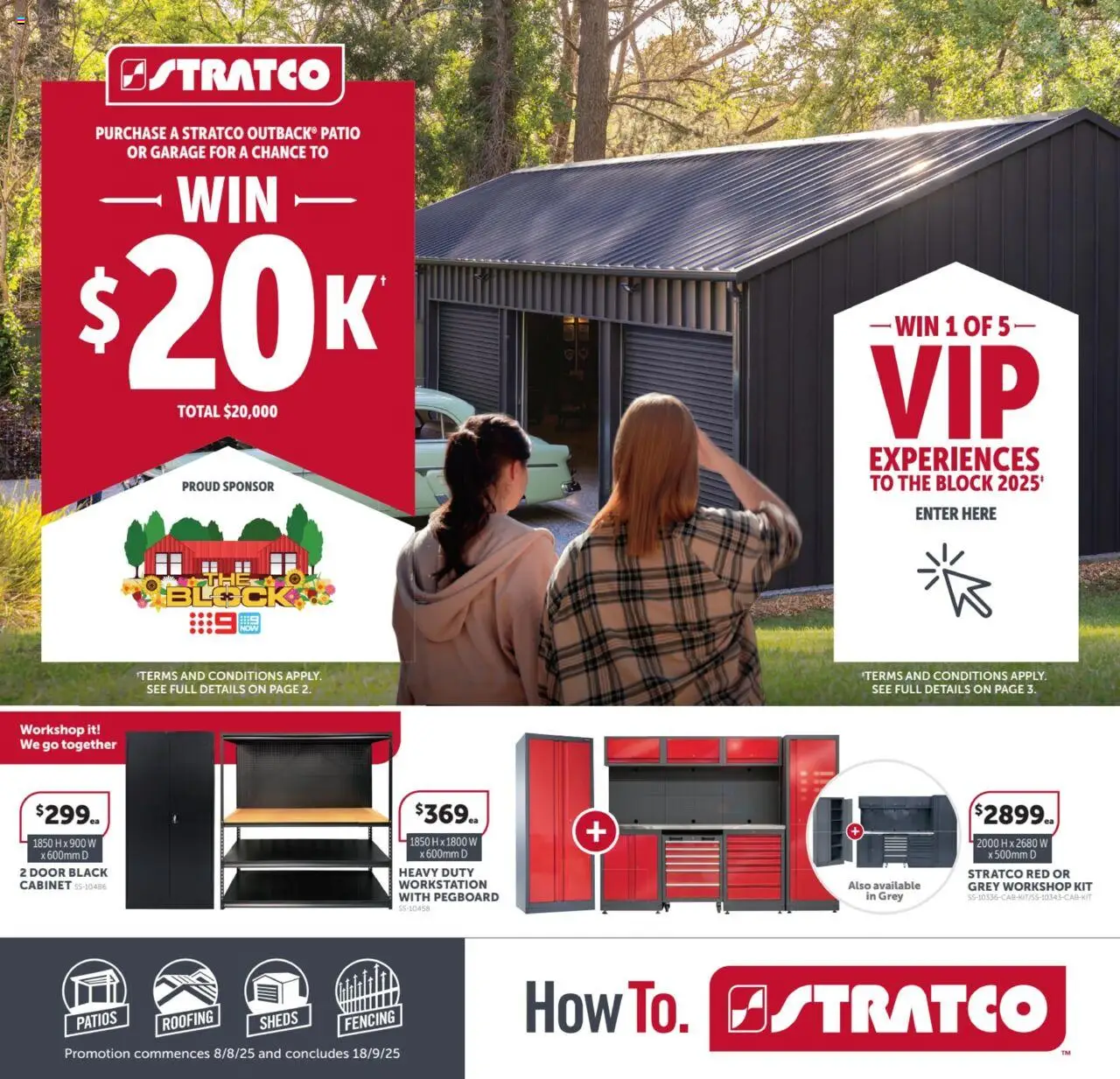 Stratco catalogue valid from 08/08/2025 - page 1