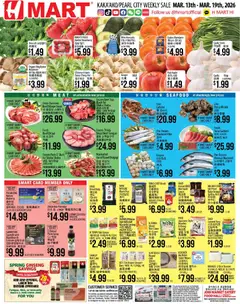 Ad Preview of Hmart Hmart ENGLISH/KOREAN - Hawaii from 03/13/2026