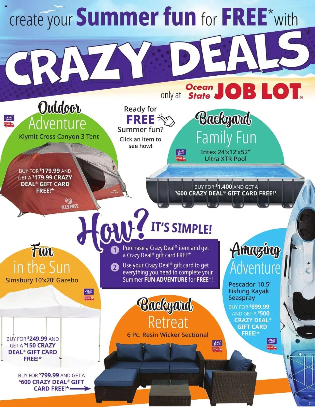 Ocean State Job Lot Summer Lookbook from 06/12/2025 - Flyer - Page number 1