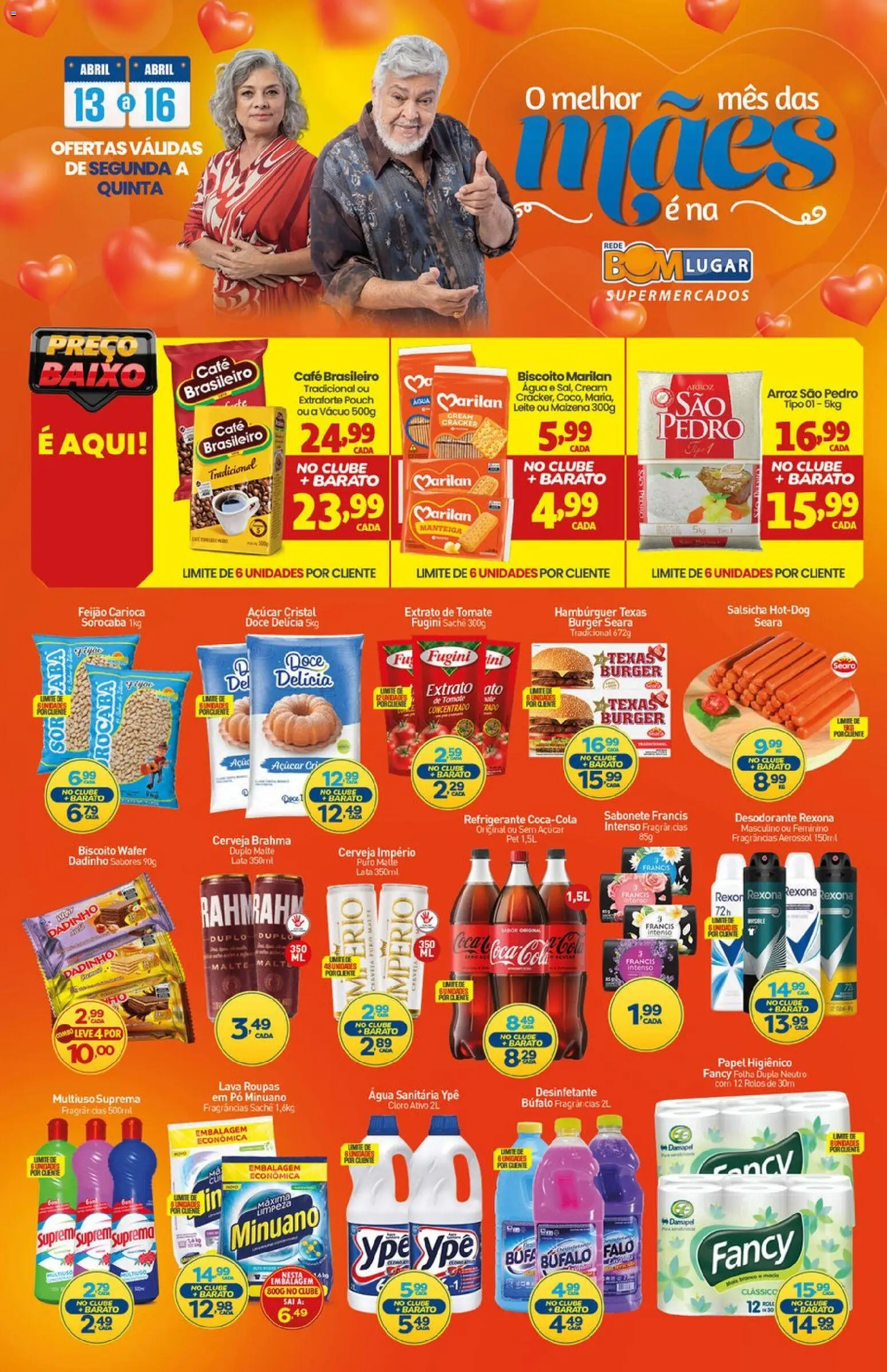 Pré-Visualização do folheto "Rede Bom Lugar - Ofertas da semana" da loja Rede Bom Lugar válido a partir de 13/04/2026