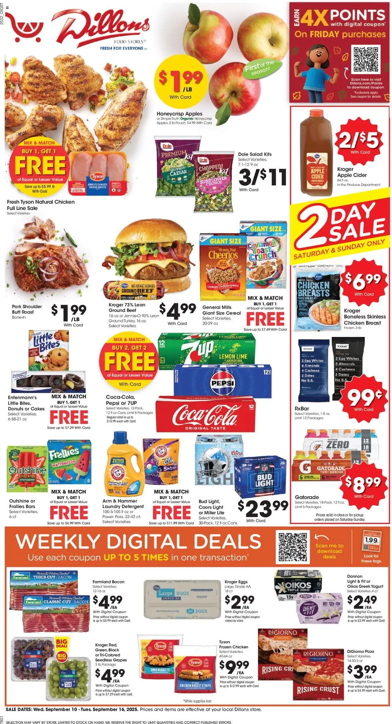 Dillons Weekly Ad - KS from 09/10/2025 - Flyer - Page number 1