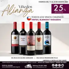 Vista previa las ofertas de la tienda Bodegas Alianza - Catálogo Viñedos desde el 11/08/2025 