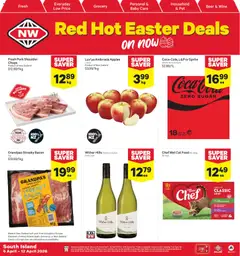 Preview of catalogue New World South Island catalogue from shop New World valid 6 Apr 2026