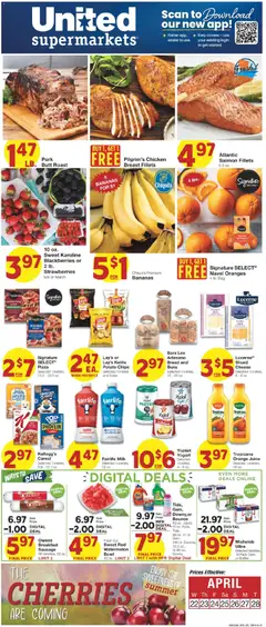 Ad Preview of United Supermarkets United Supermarkets Weekly Ad from 04/22/2026