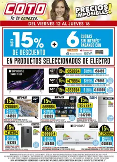 Vista previa del folleto de la tienda Coto válido desde el 12/09/2025 