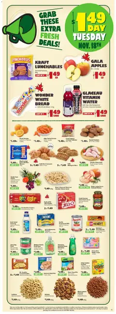 Preview of leaflet Weekly Flyer - AB from shop Save on foods is valid from Nov 13, 2025