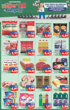 Pré-Visualização do folheto "Ofertas da semana" da loja Rede Super Compras válido a partir de 04/08/2025