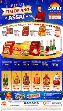 Pré-Visualização do folheto "Encarte - PA" da loja Assaí Atacadista válido a partir de 18/12/2025