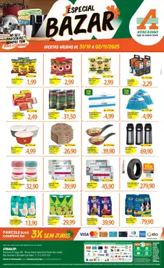 Pré-Visualização do folheto "Ofertas - SP" da loja Atacadão válido a partir de 31/10/2025