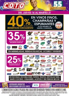 Vista previa del folleto de la tienda Coto válido desde el 16/10/2025 