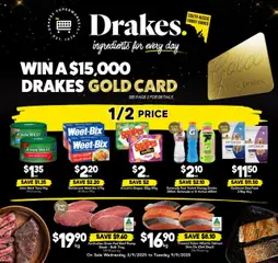 Preview of catalogue Catalogue SA from shop Drakes valid 03/09/2025