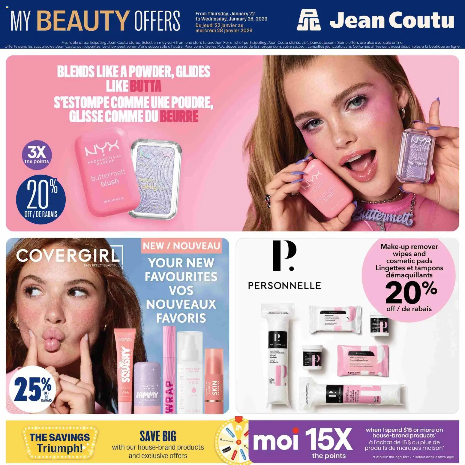 Preview of leaflet Beauty Booklet from shop Jean Coutu is valid from Jan 22, 2026