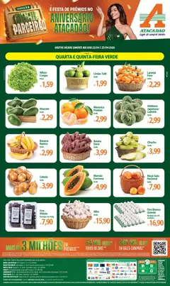 Pré-Visualização do folheto "Atacadão ofertas - DF" da loja Atacadão válido a partir de 22/04/2026
